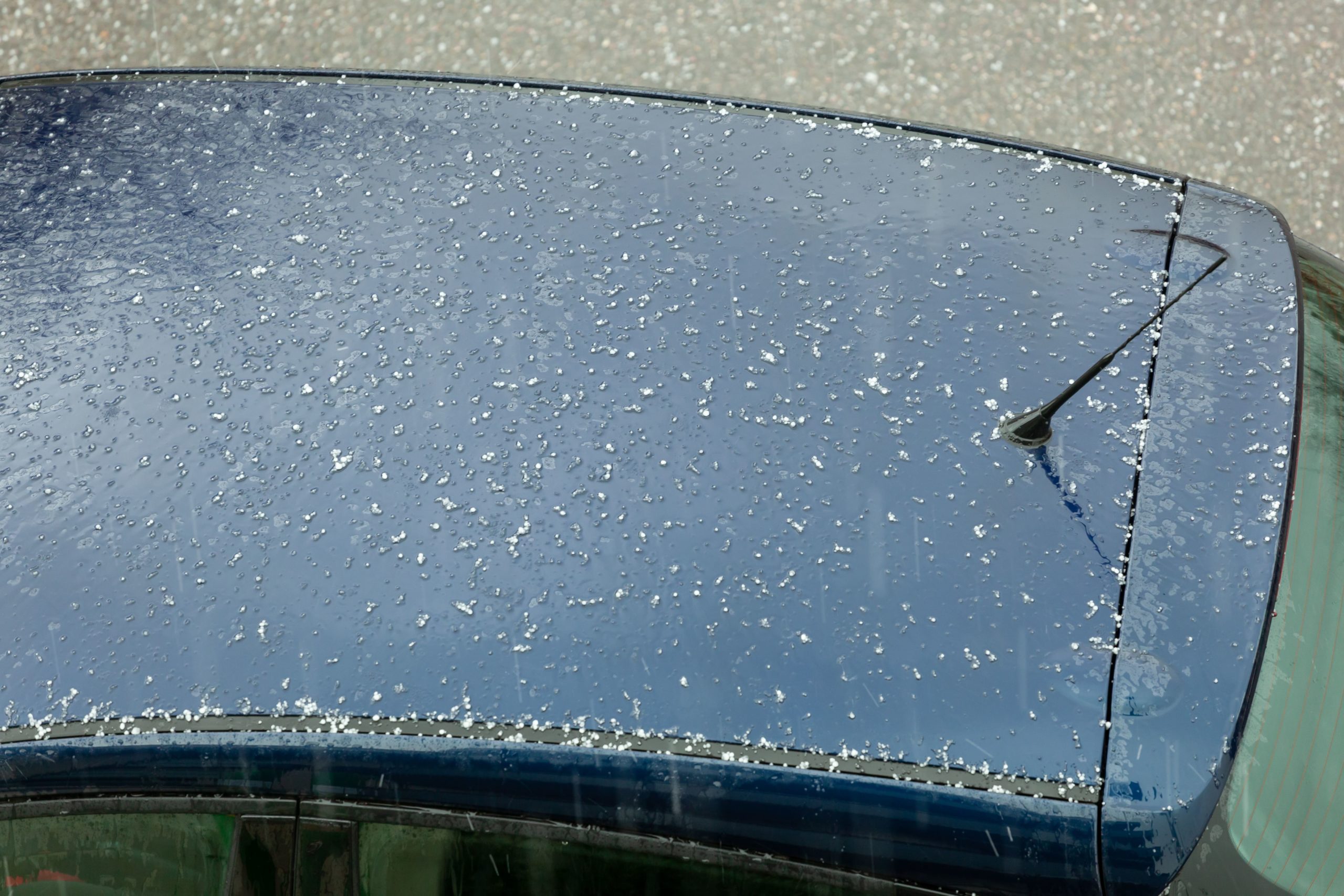 does hail damage claim raise car insurance rates