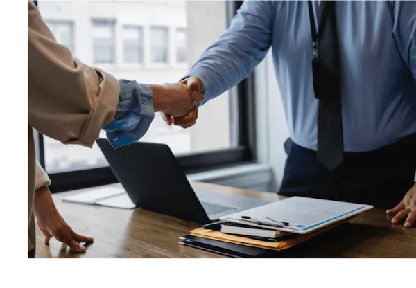 shaking hands photo